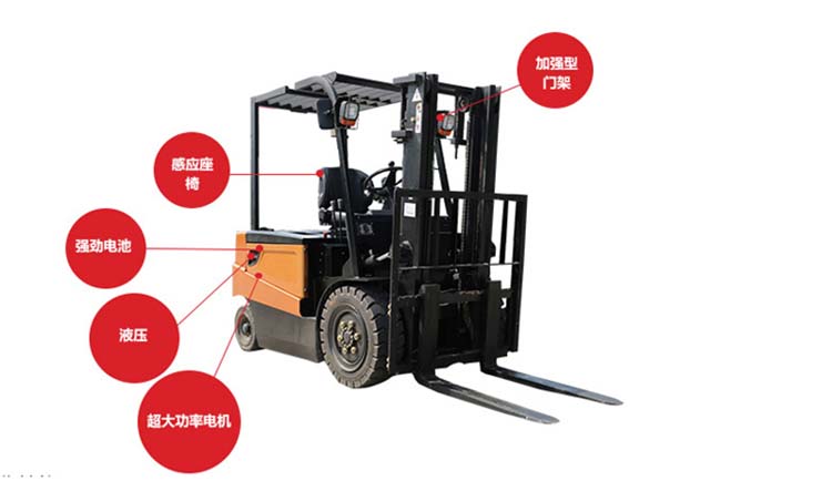 3吨电动平衡重式叉车性能，蓄电池平衡重式叉车特点